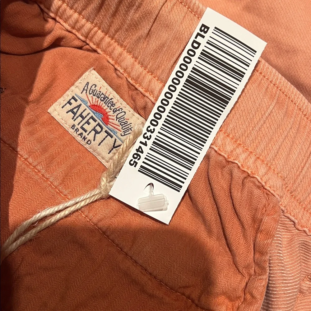 Faherty men’s large shorts NEW
